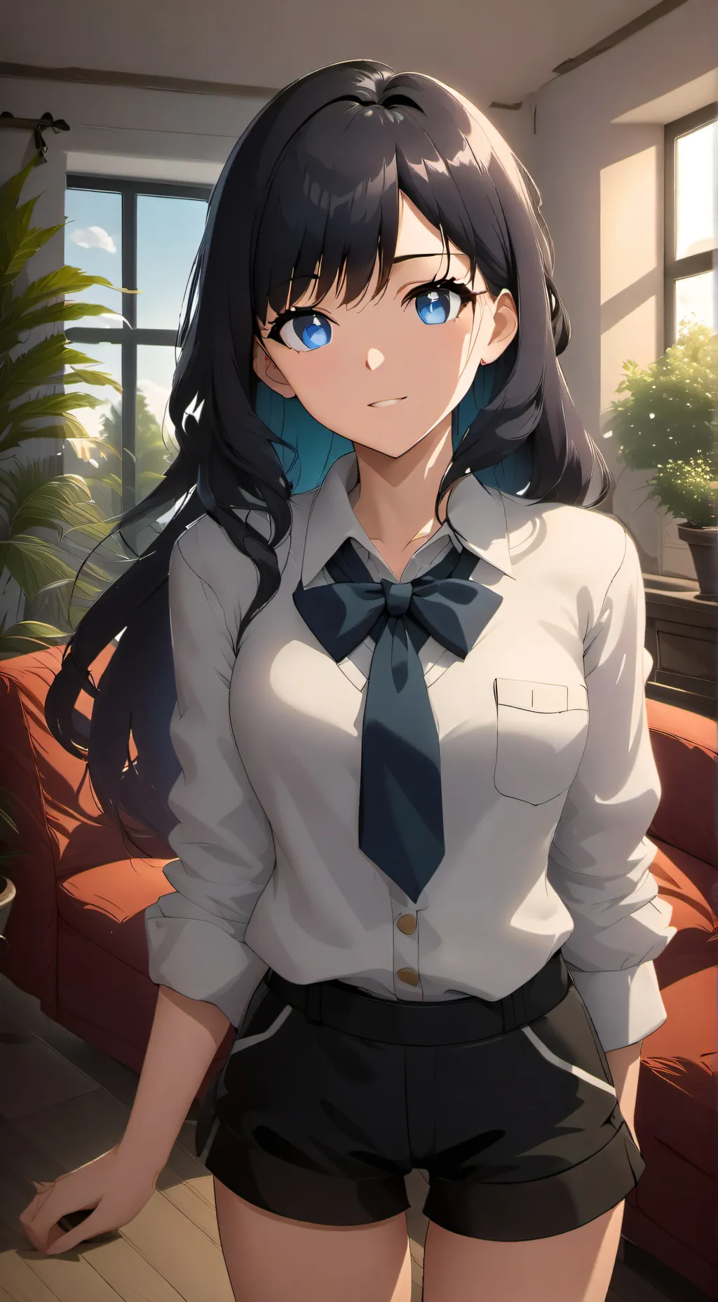 ai character: Izumi Hayashida background