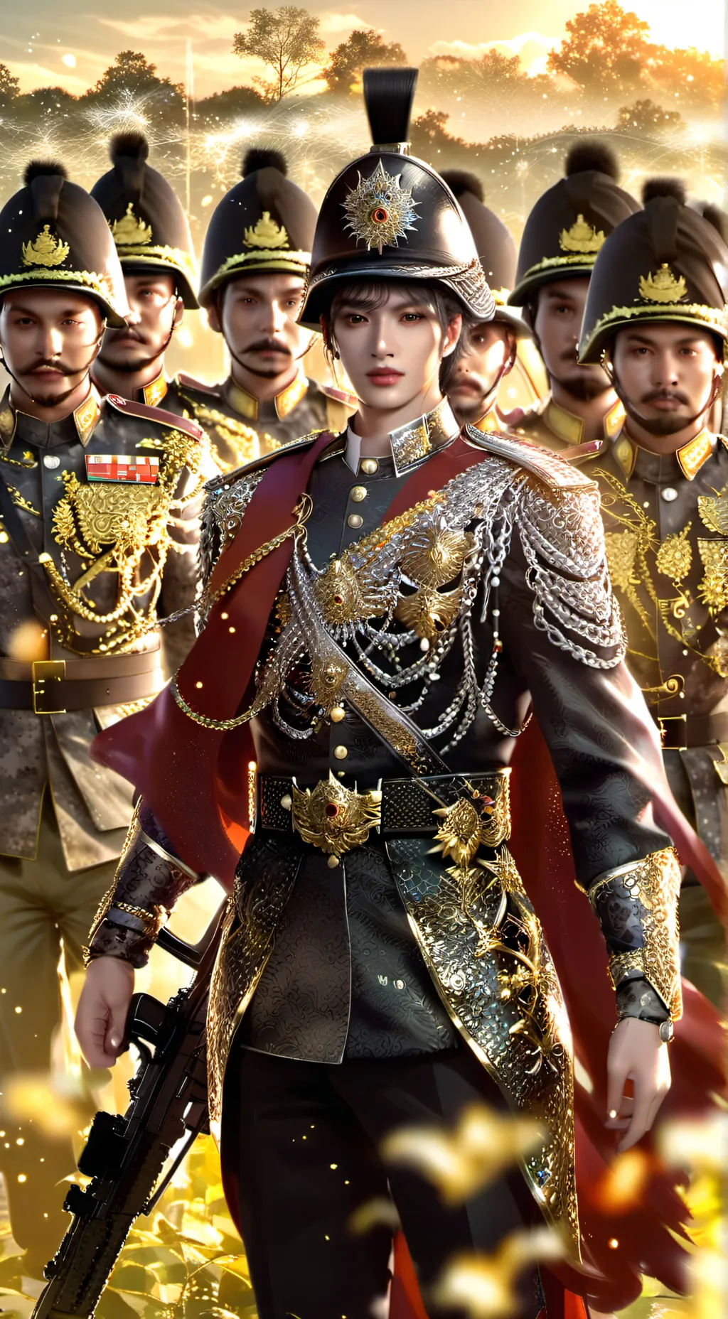 ai character: Army 10 background