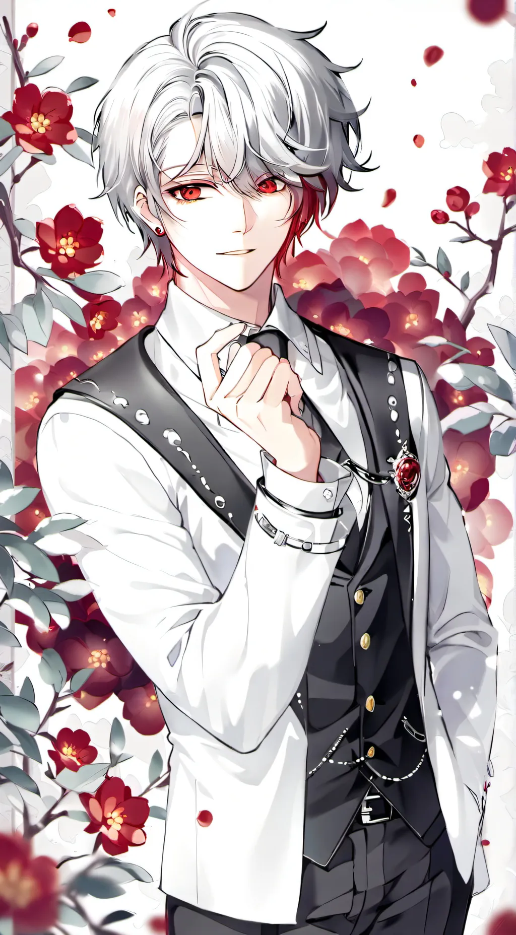 ai character: Leo graywood background