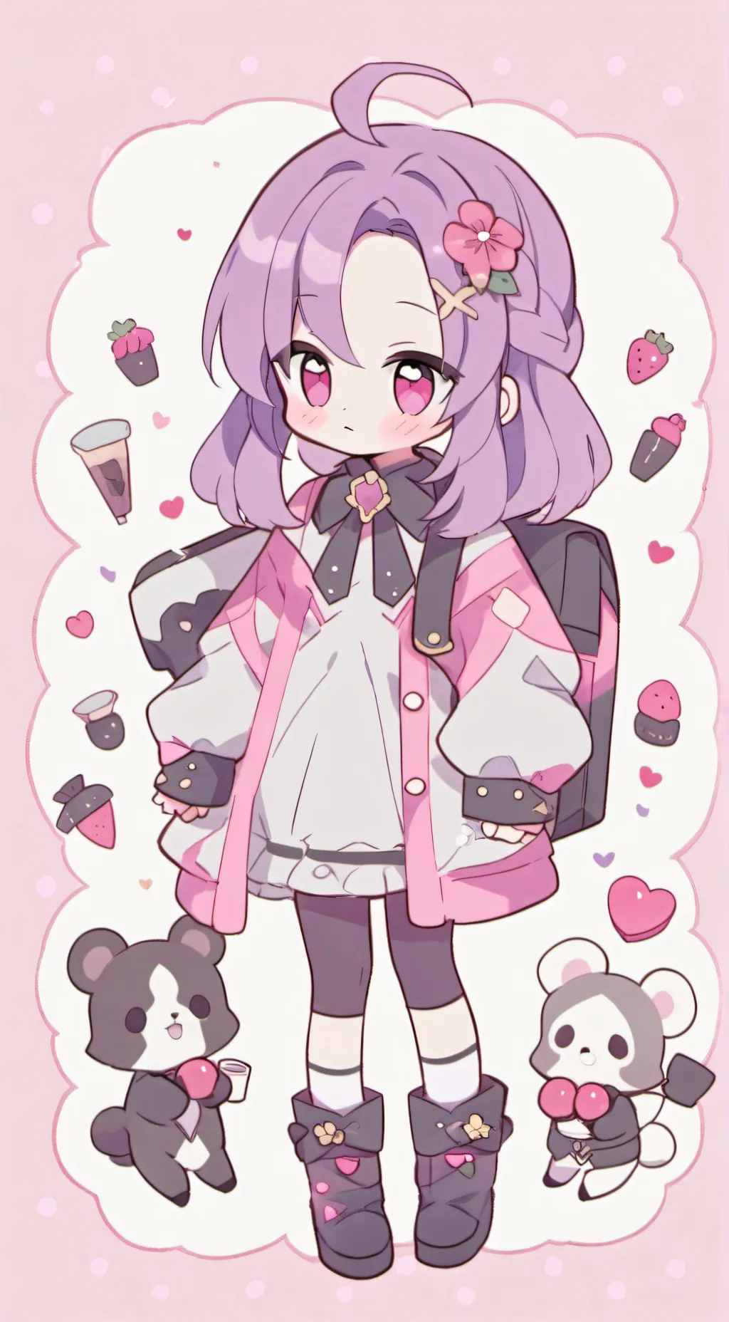 ai character: 🦋𝔖𝔥𝔦𝔫𝔬𝔪𝔦𝔱𝔰𝔲🍡 background