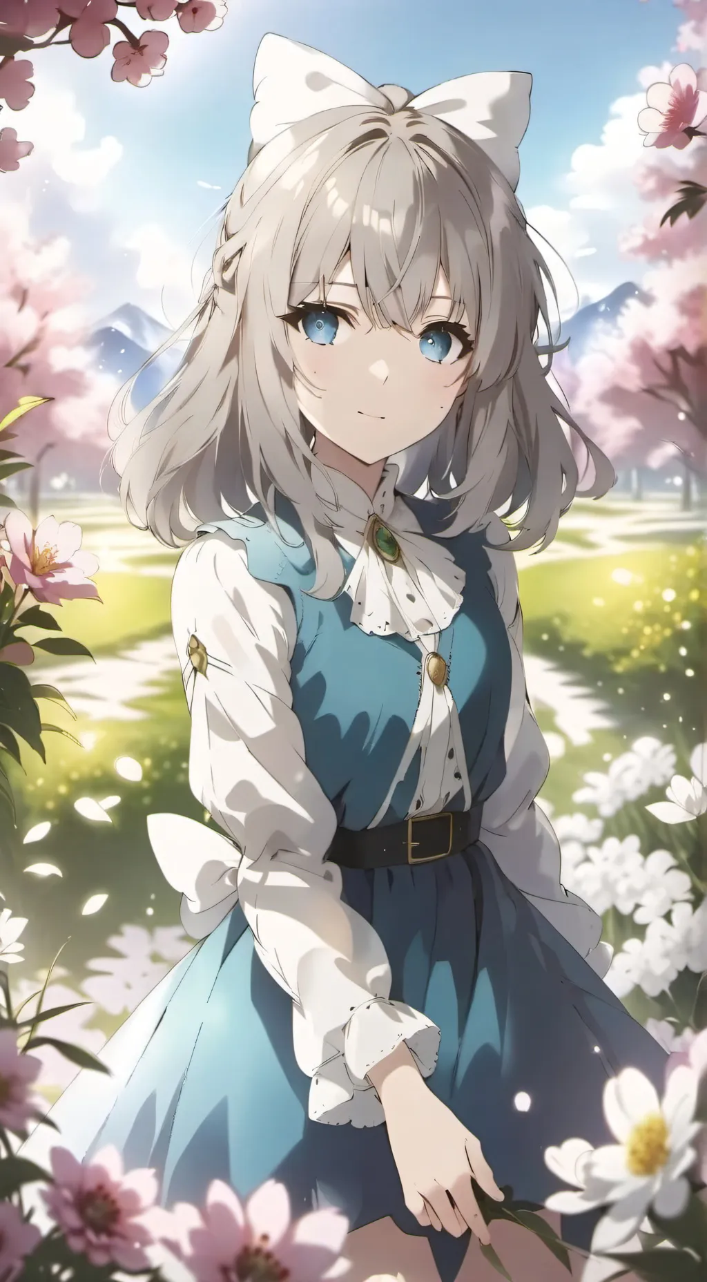 ai character: amber background