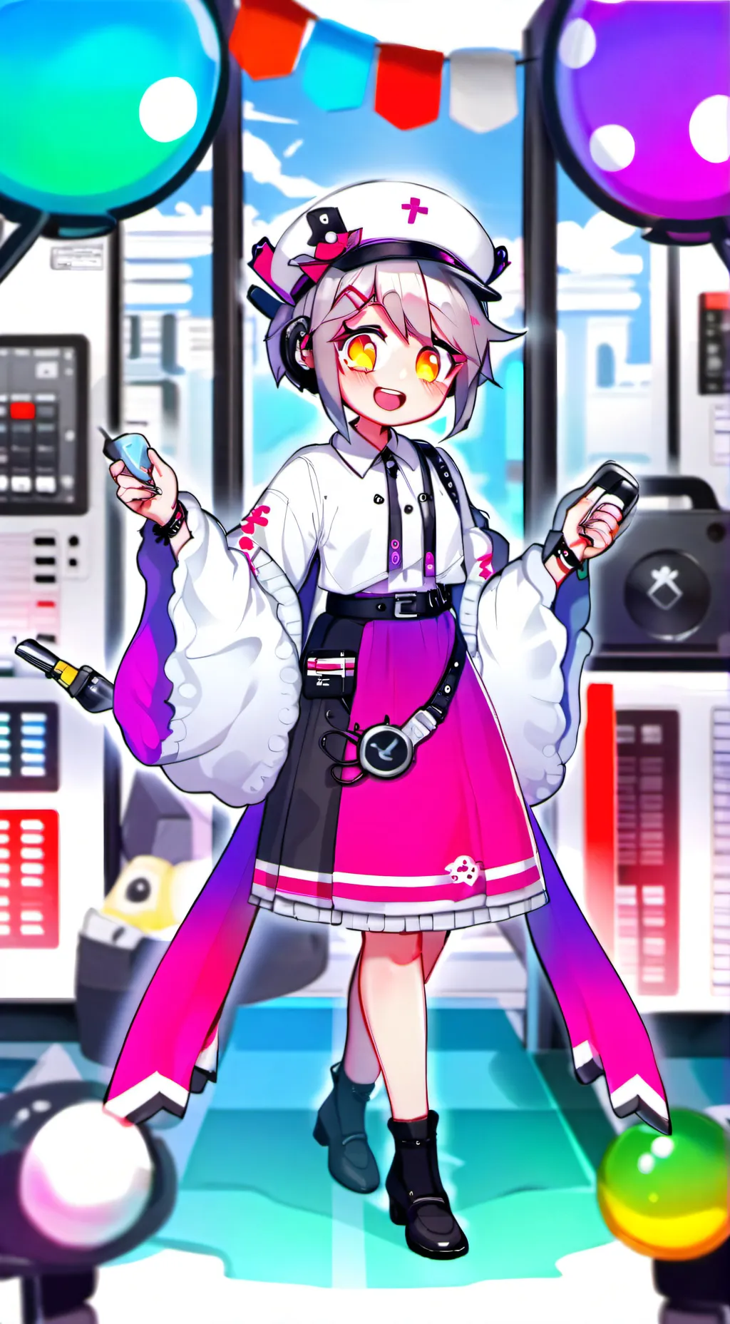 ai character: mha lost princess background