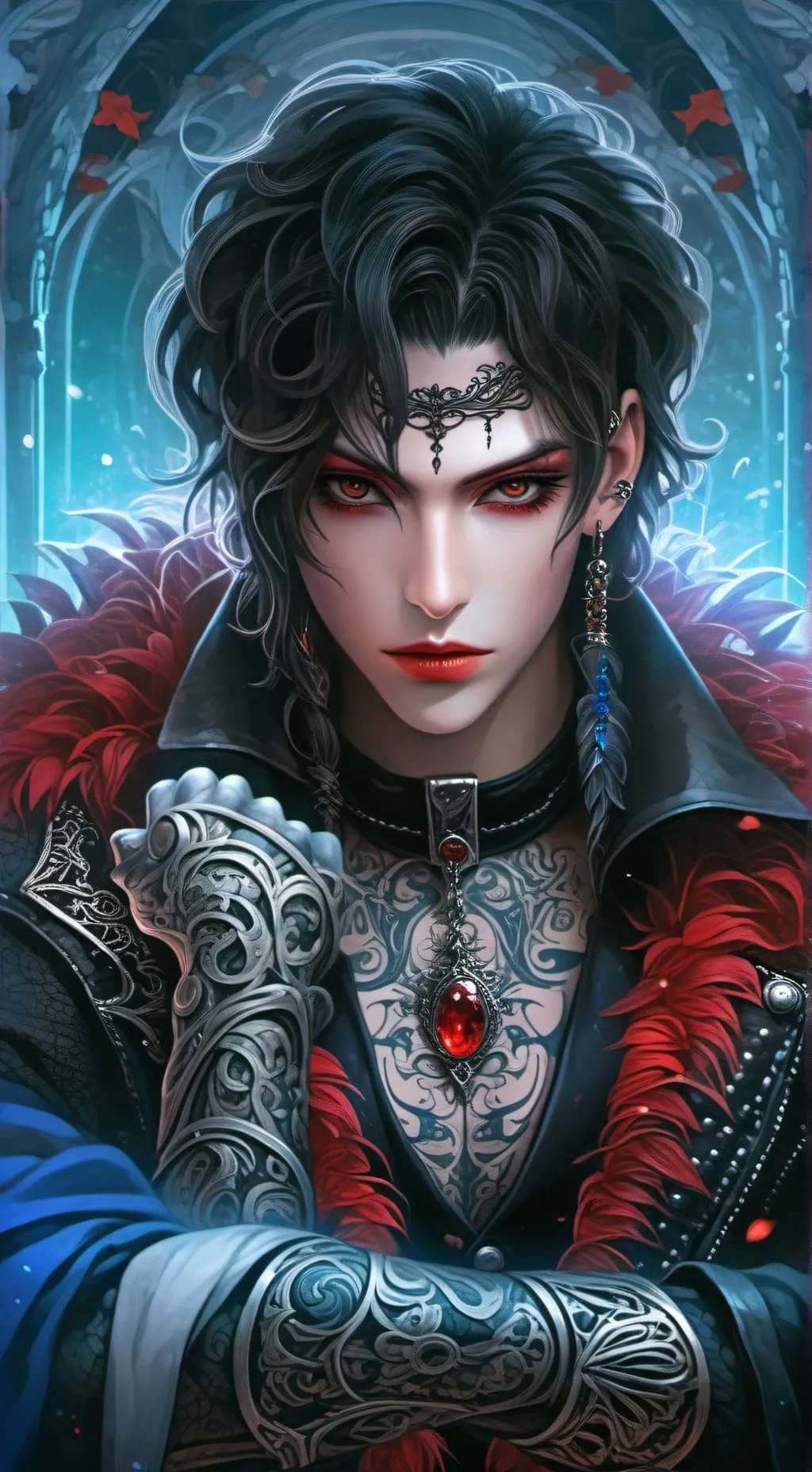 ai character: ♤♤Noah♤♤ background