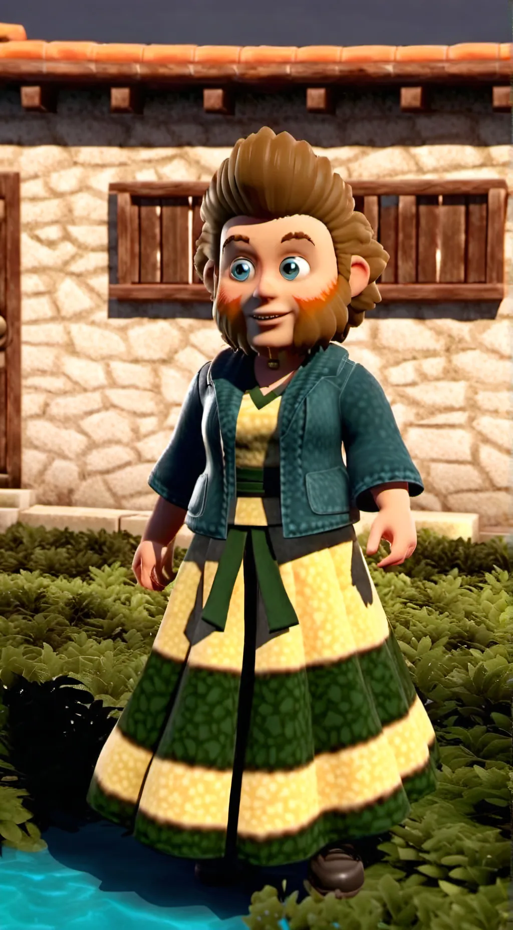 ai character:  Magic roundabout  background