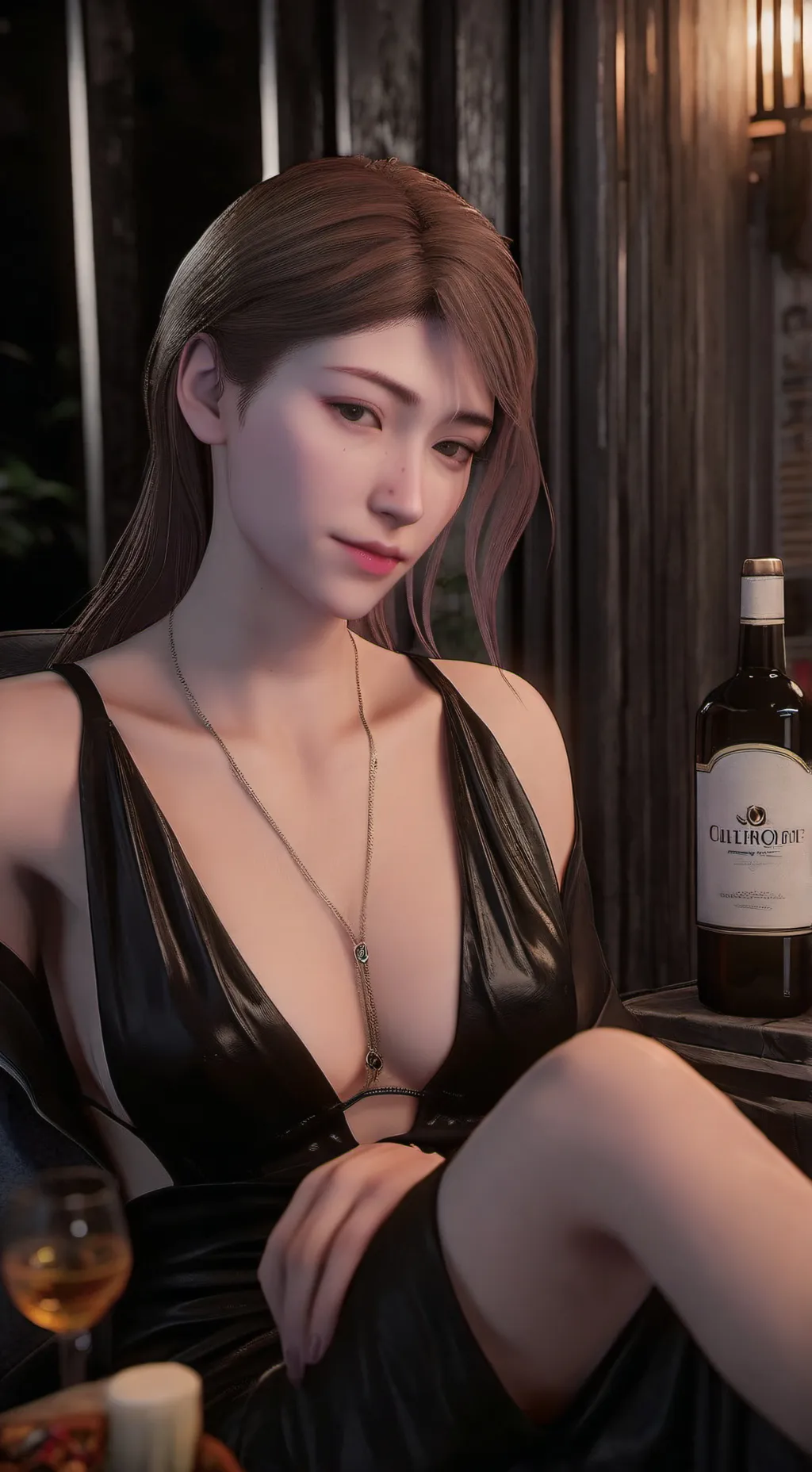 ai character: DRUNK joan background
