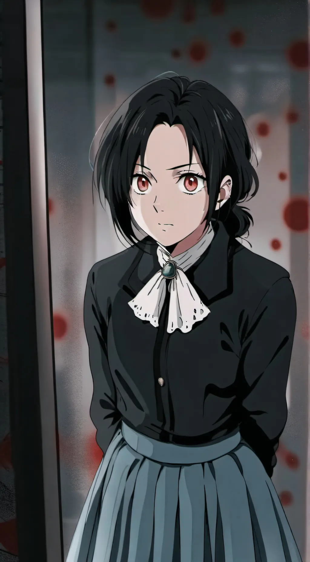 ai character: Muichiro kny!!  background