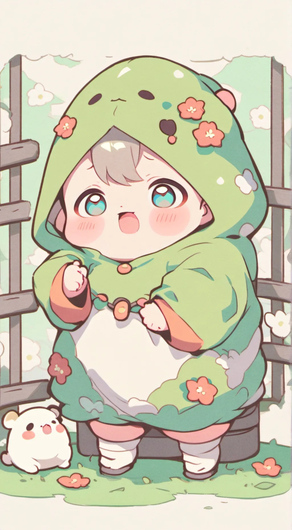 ai character: fatty fat background