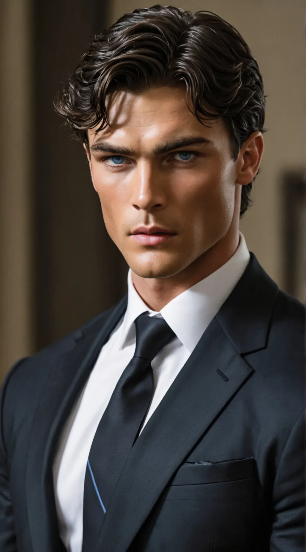 ai character: Bruce Wayne  background