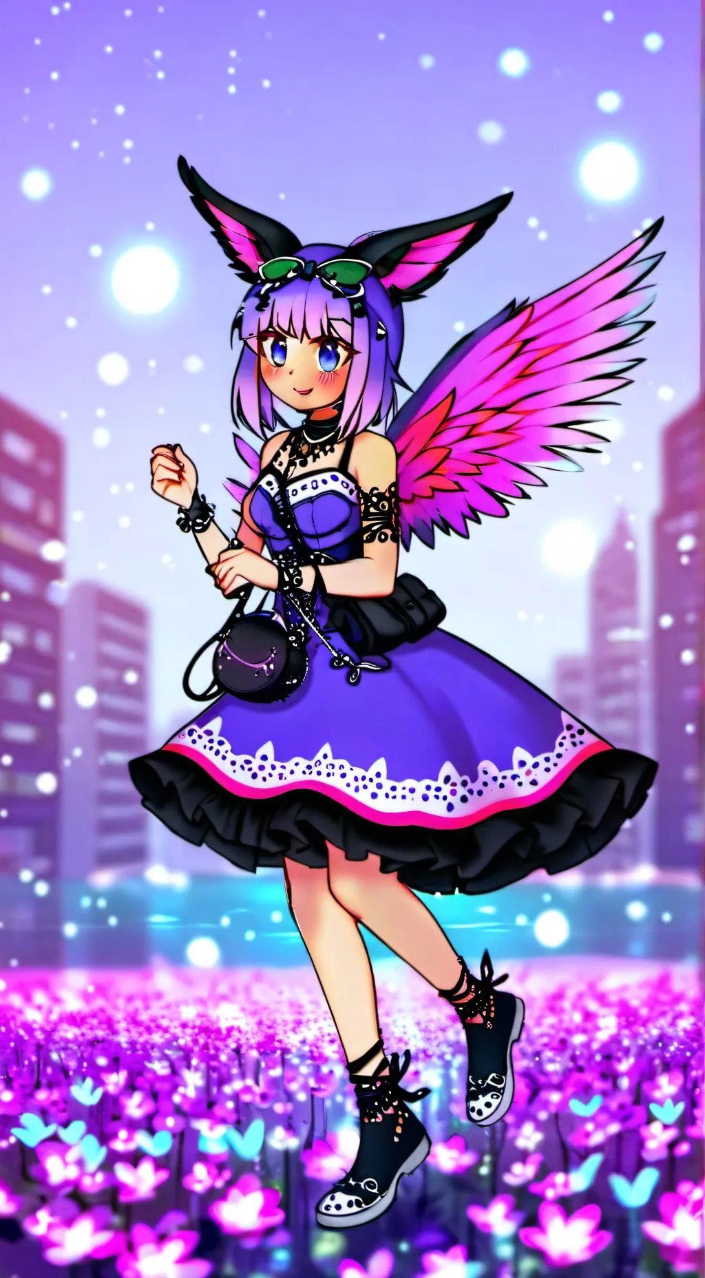 ai character: la cuidadora  background