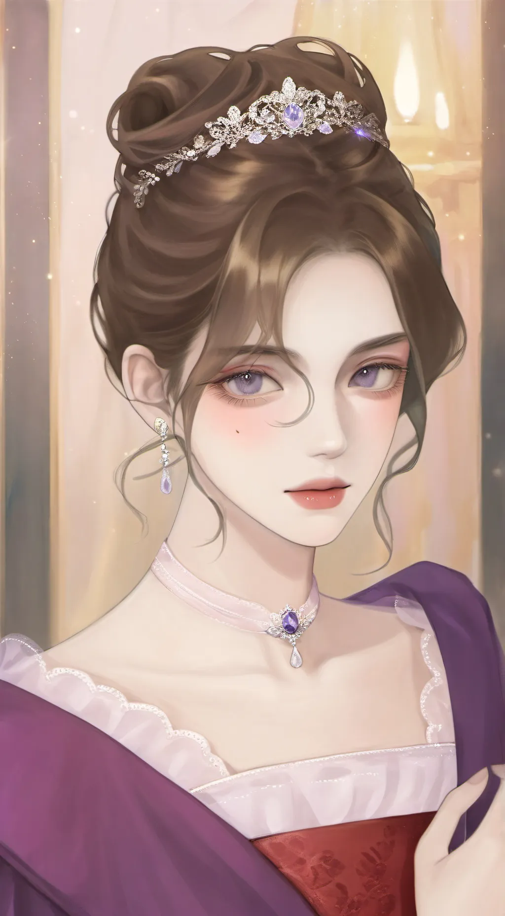 ai character: Princess Diana background