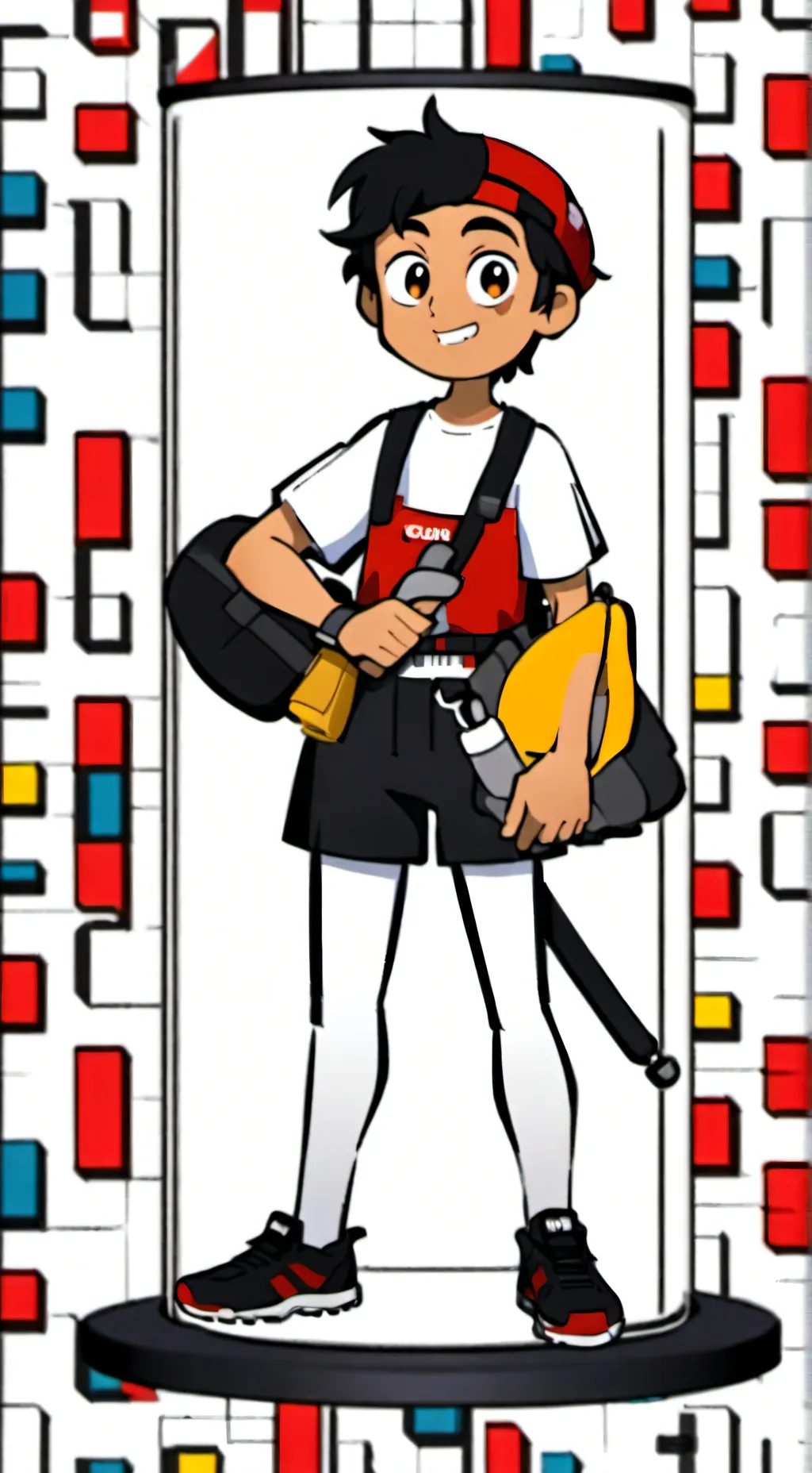 ai character: Luz Nocona  background