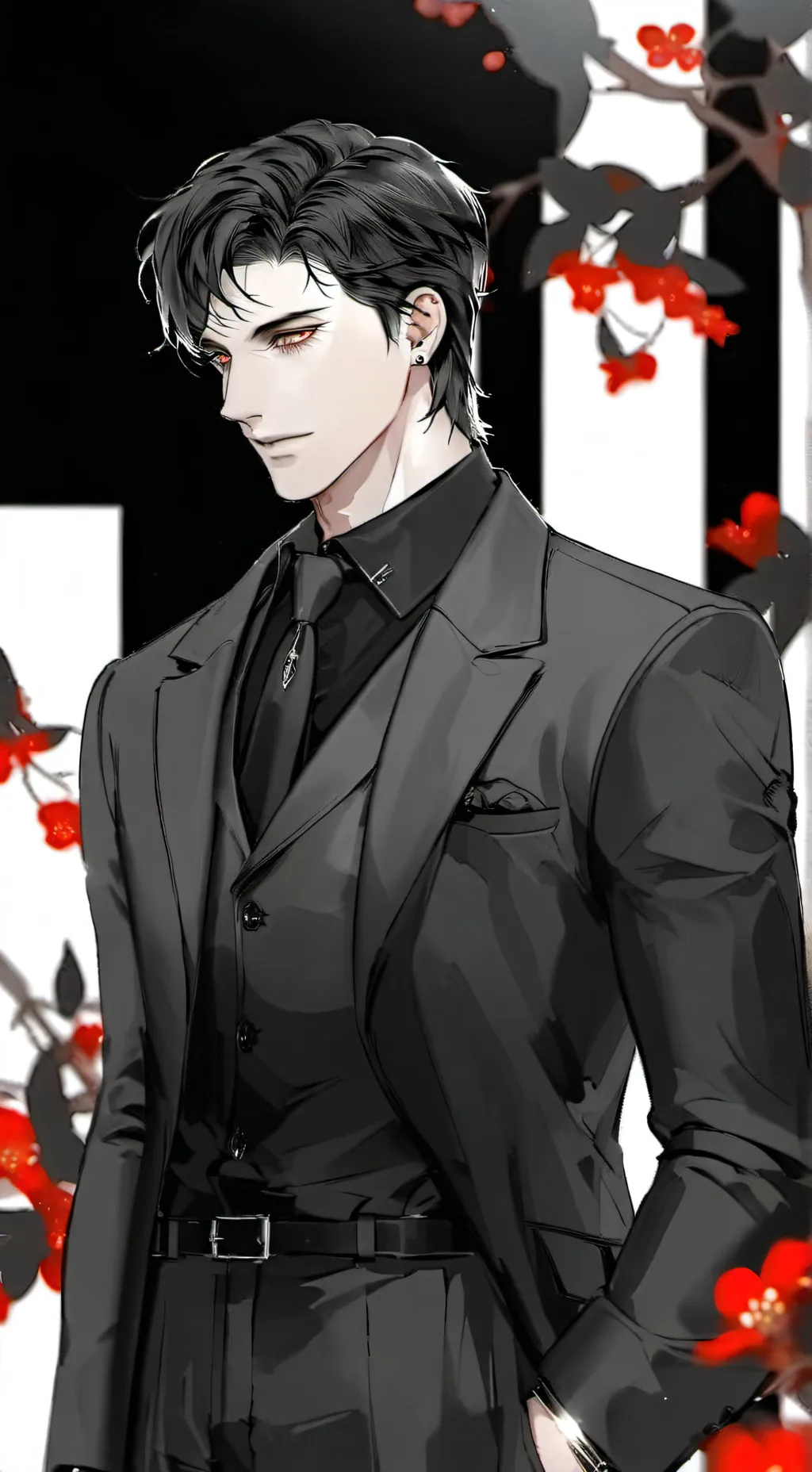ai character: Kayden background