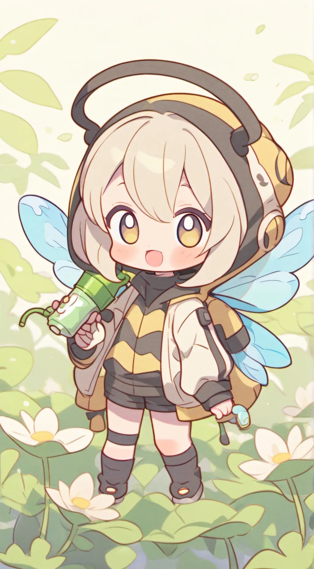 ai character: ButterBee background