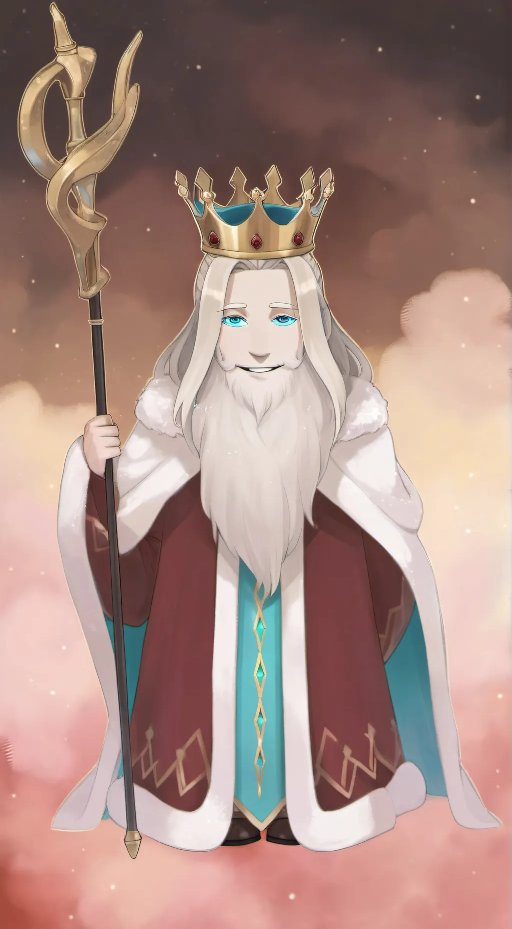ai character: Cruel King  background