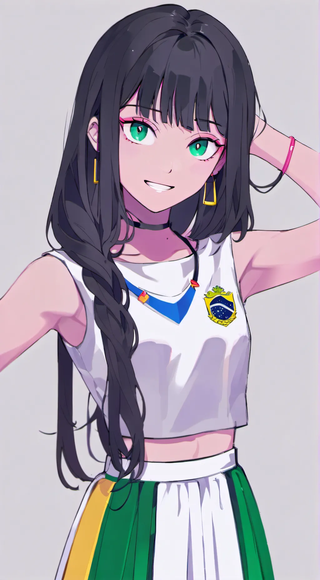 ai character: Ana Moreira  background