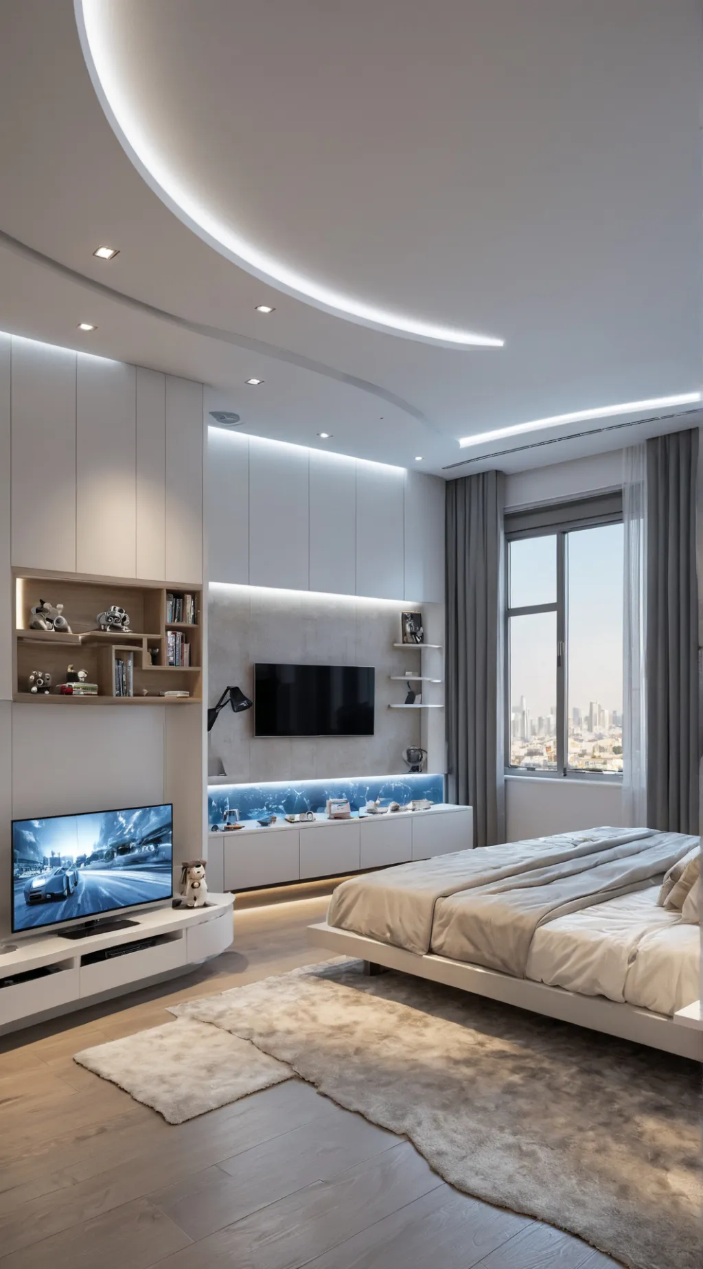 Talkie AI - Chat with futuristic room