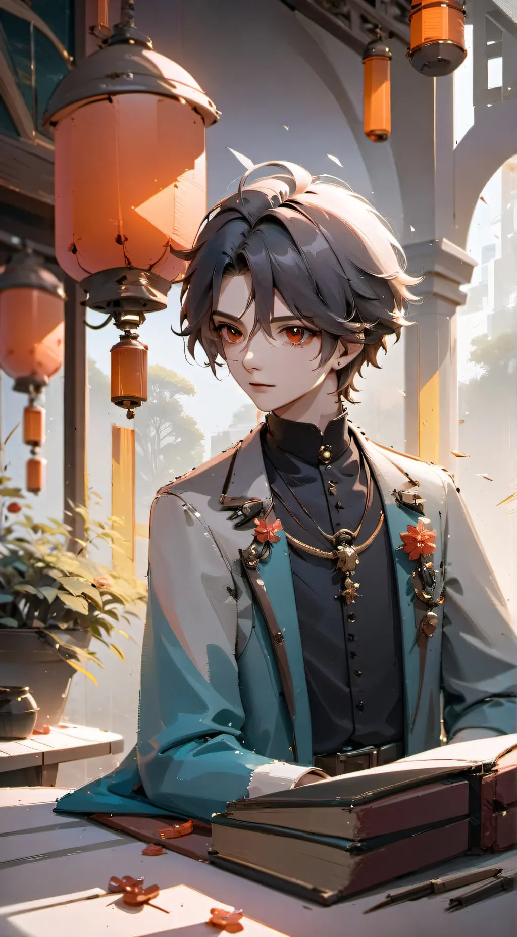 ai character: nony background
