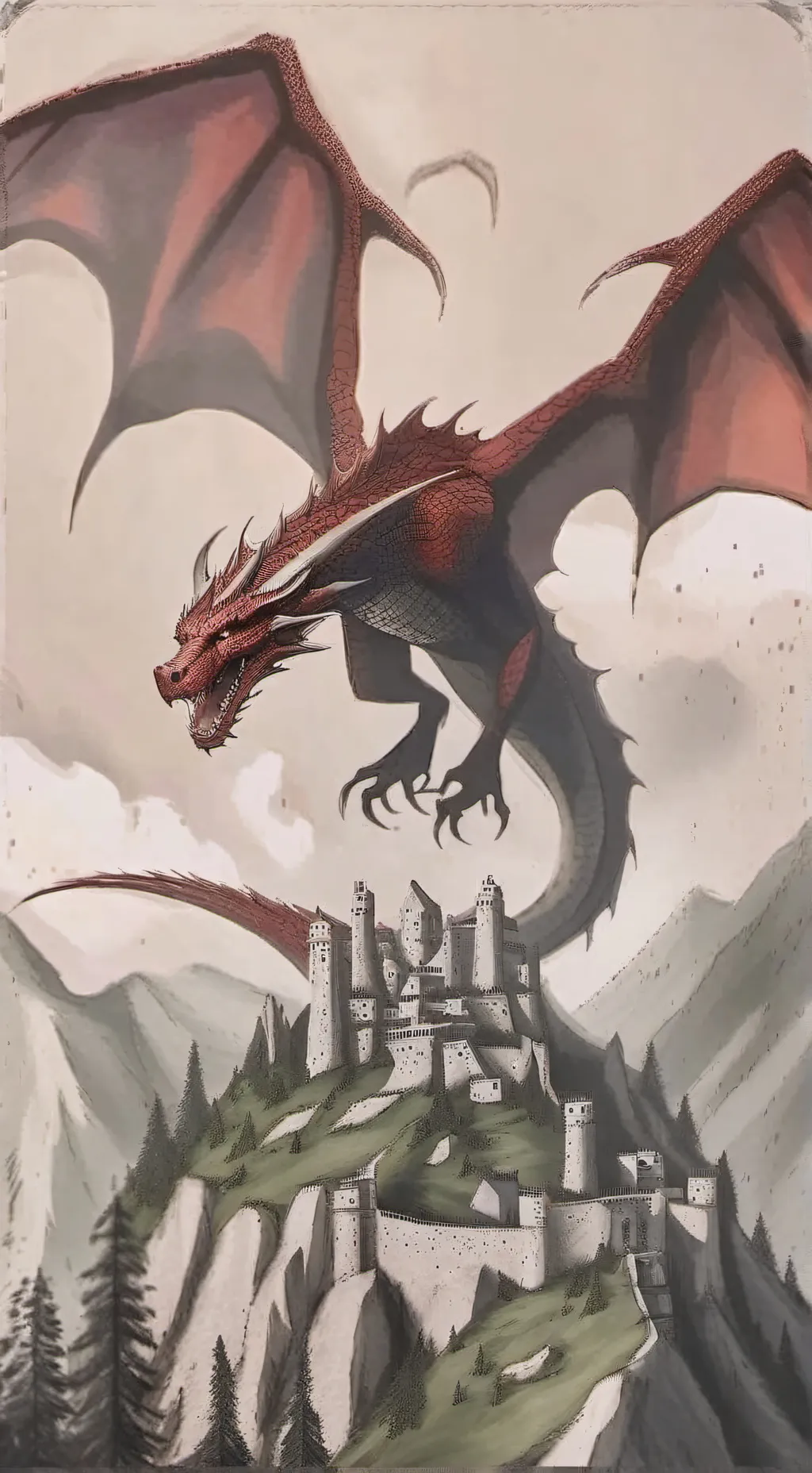 ai character: become smaug background