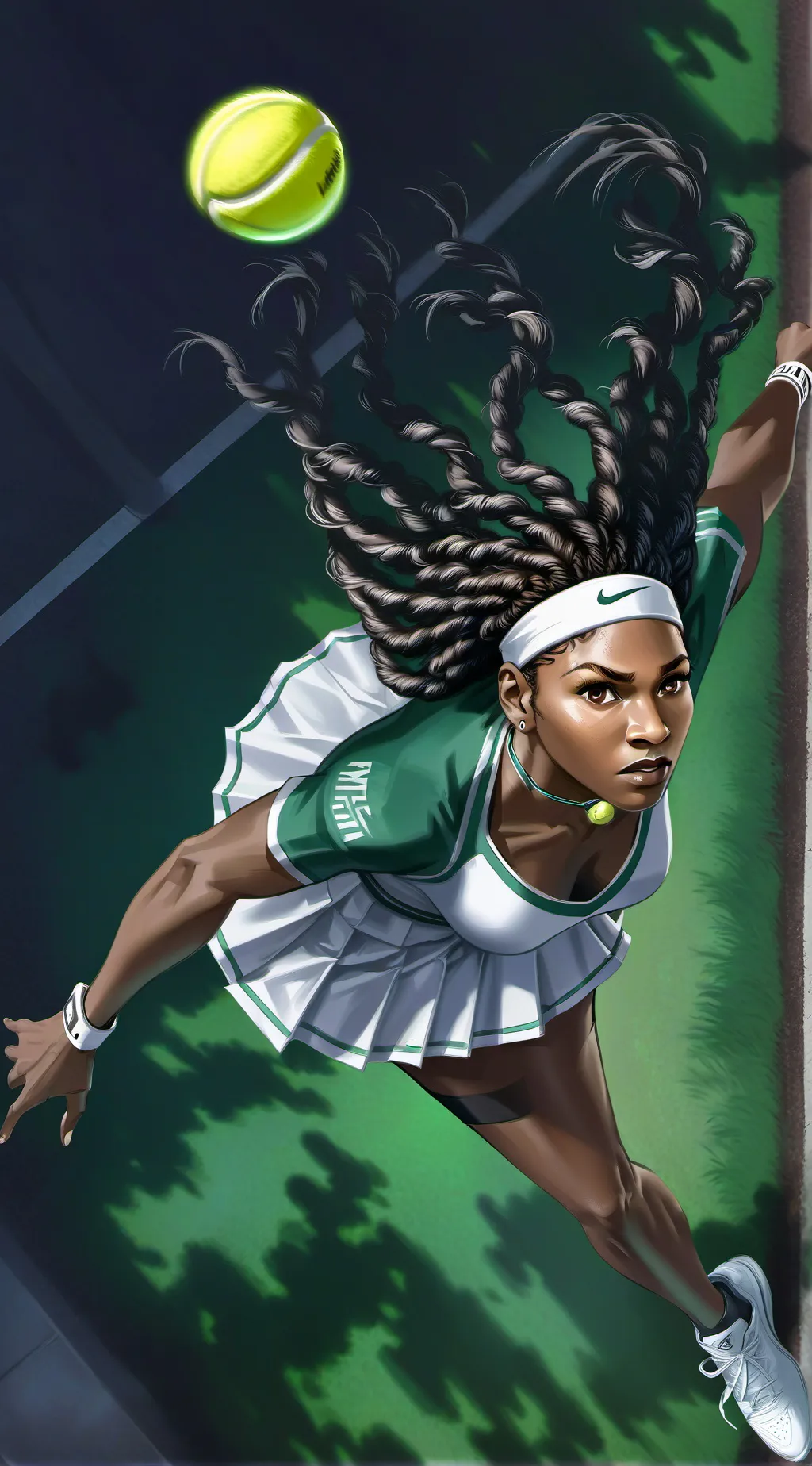 ai character: Mrs. Williams  background