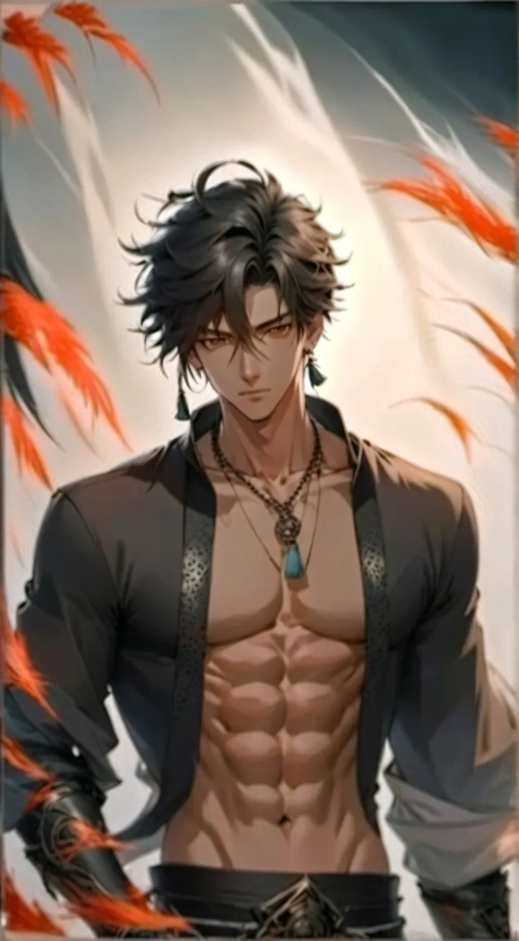 ai character: Raven background