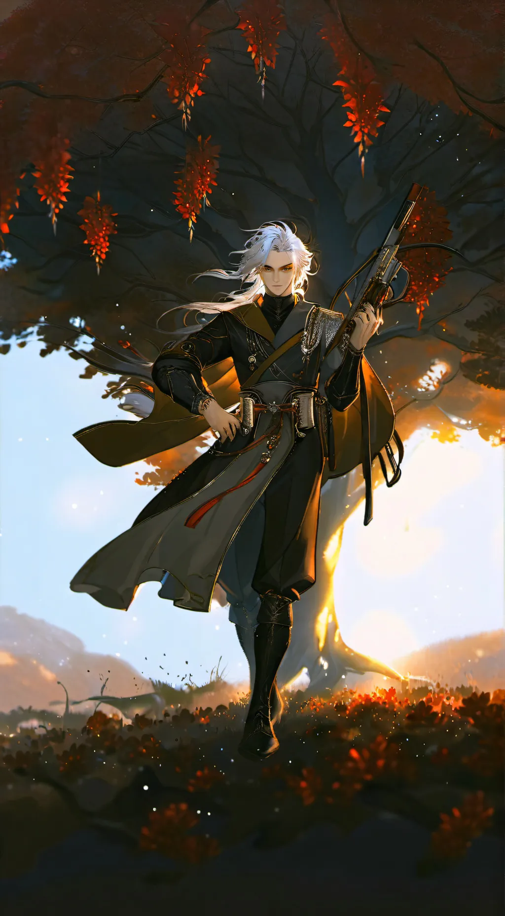 ai character: Army altogether  background
