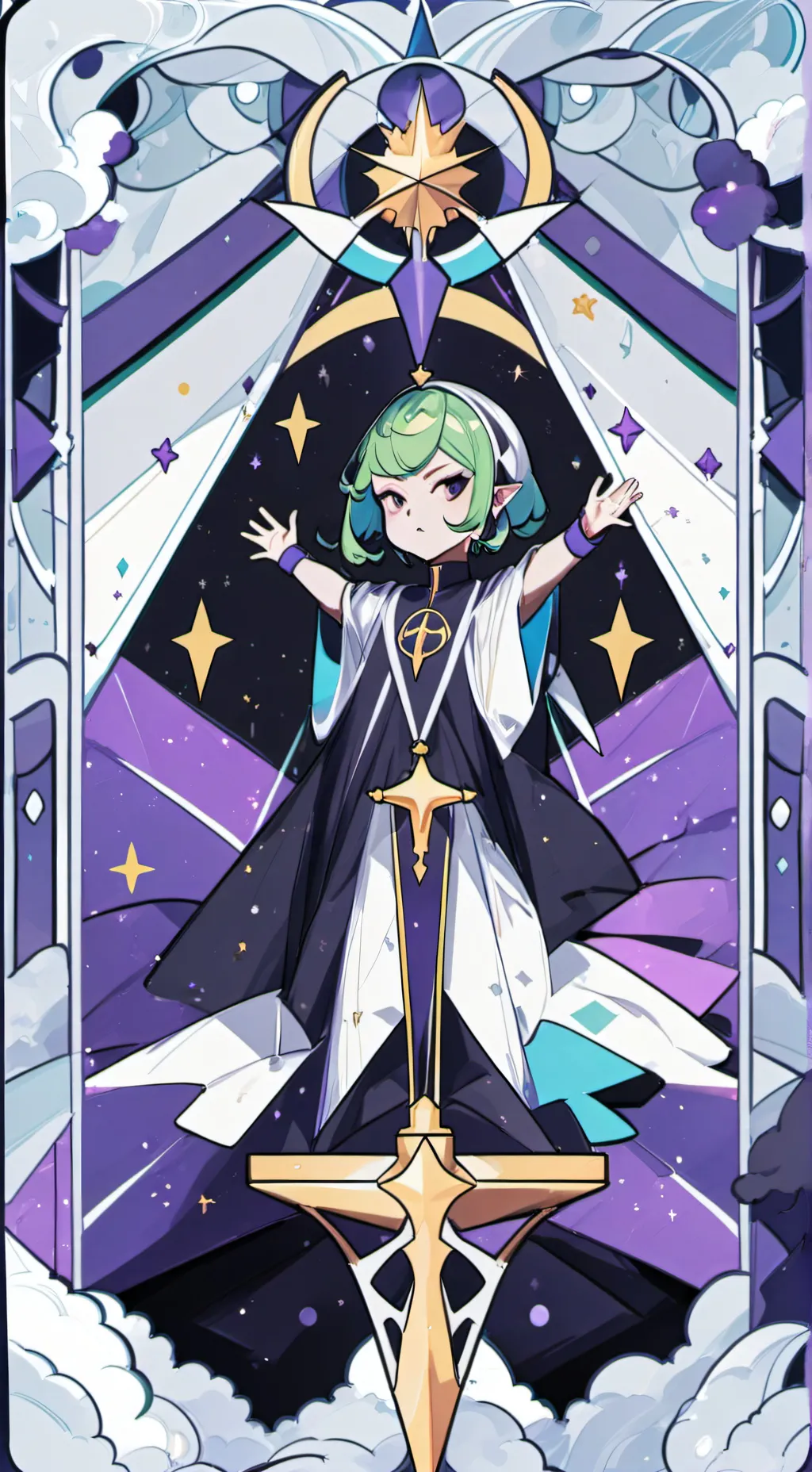 ai character: Tatsumaki background