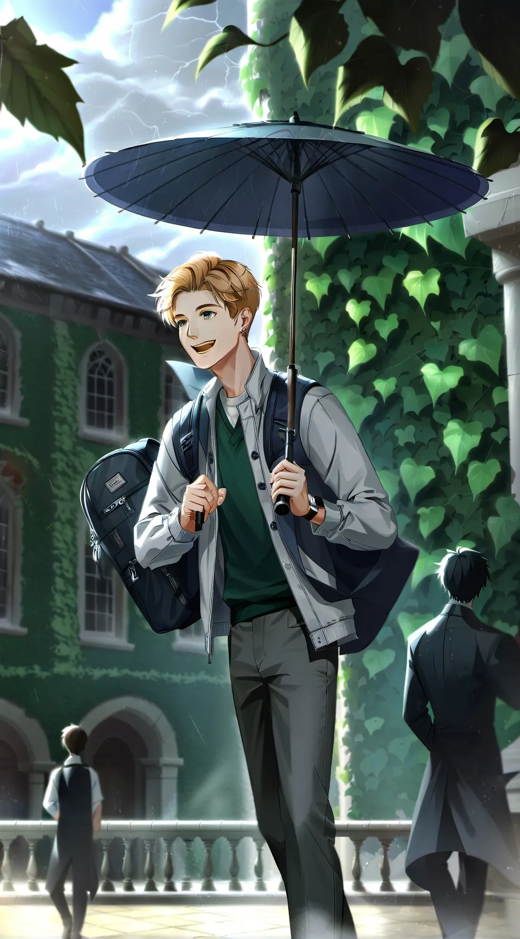 ai character: Liam background