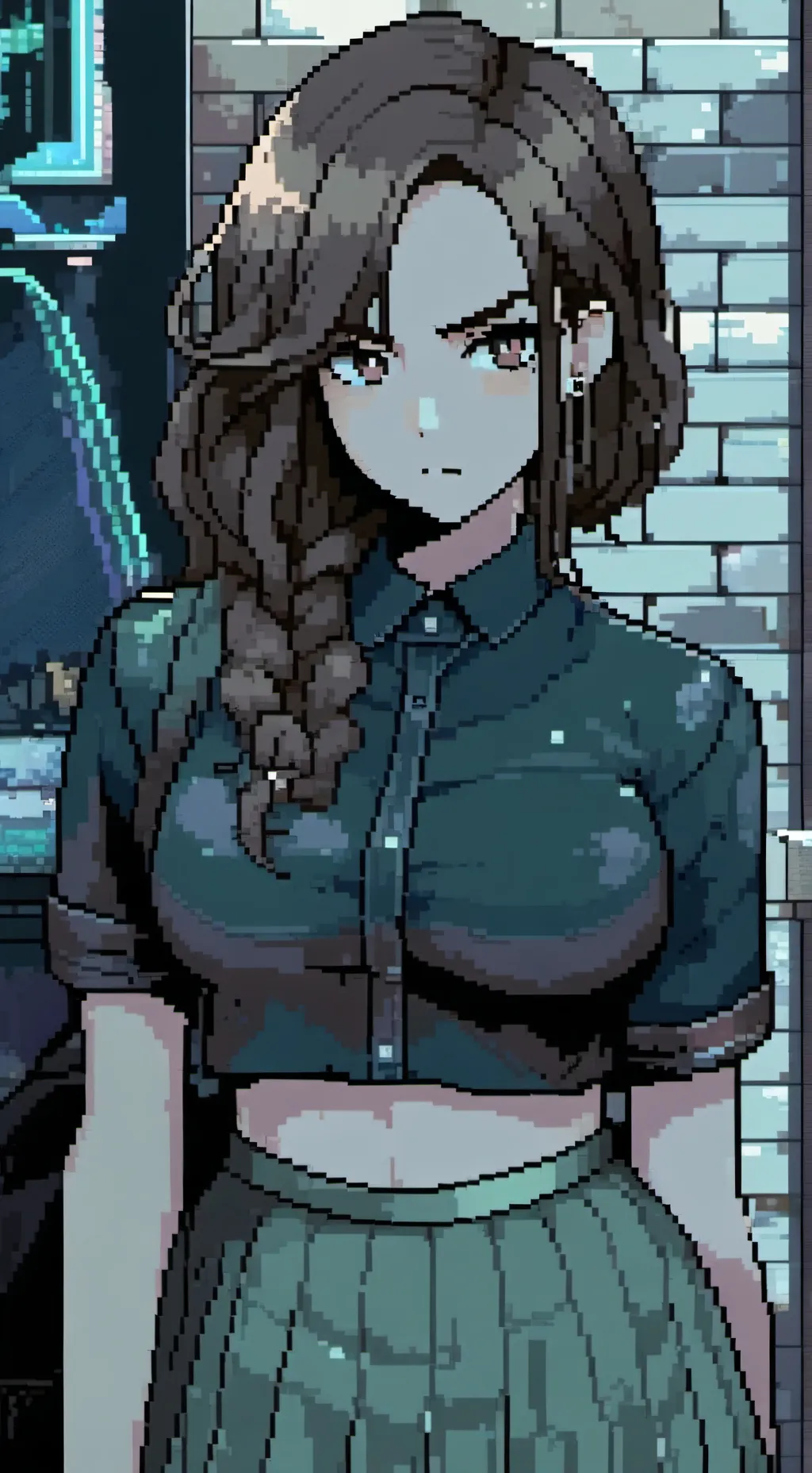 ai character: Julia winters  background