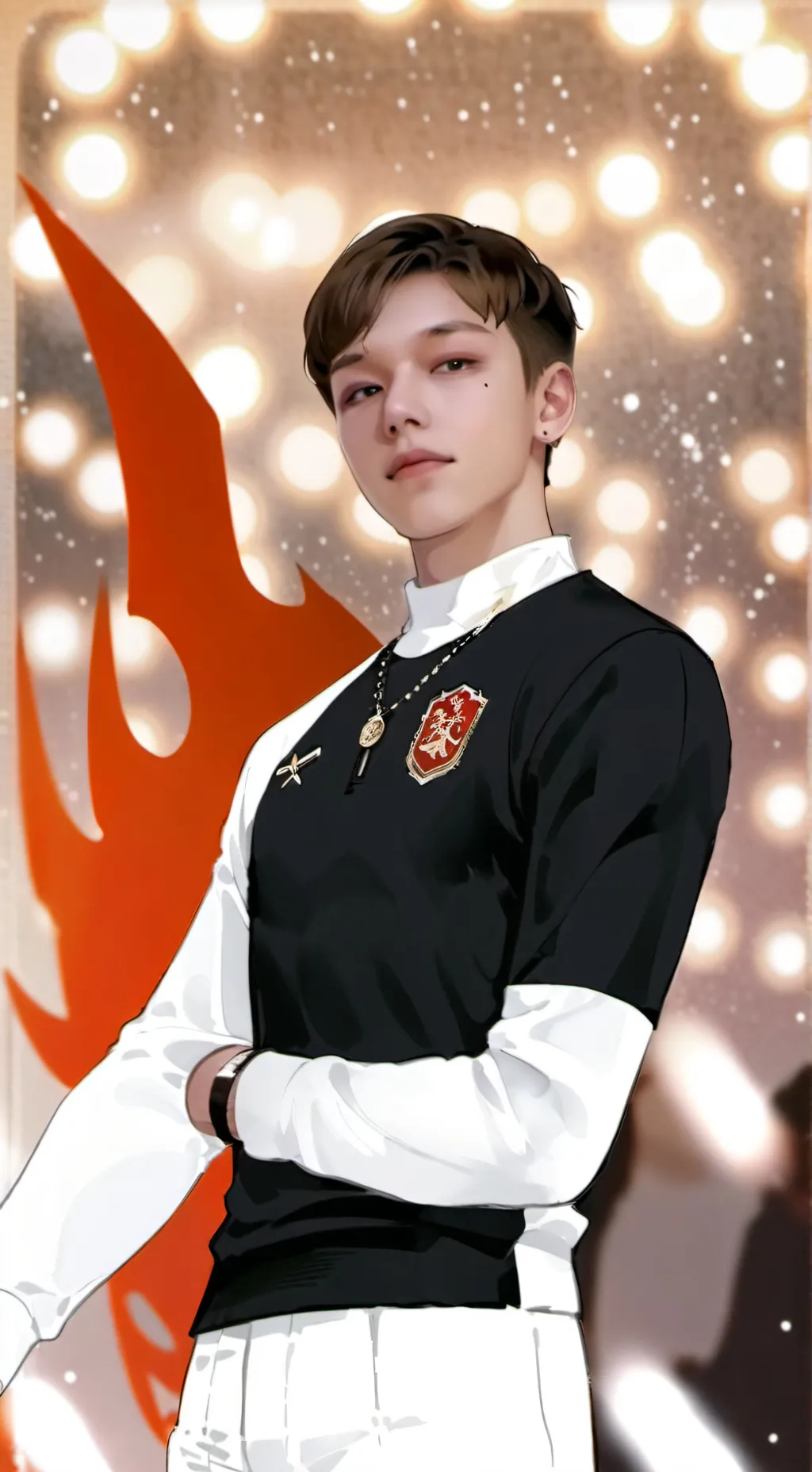 ai character: Max background