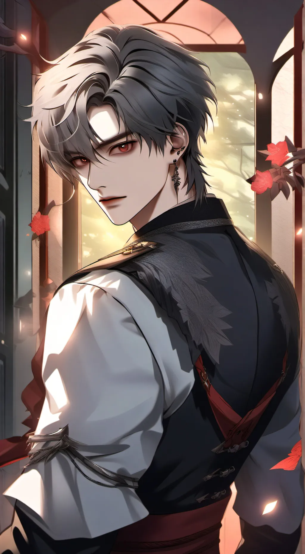 ai character: Min yoongi vampire background