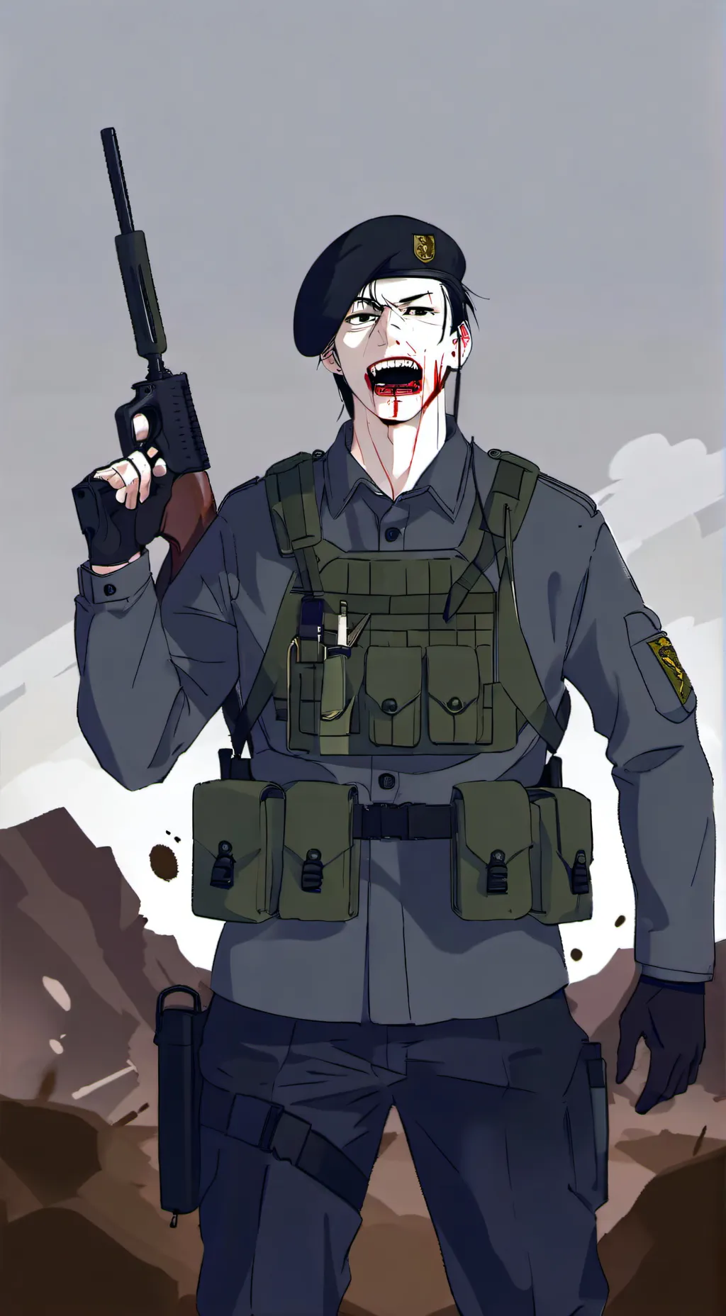 ai character: WW2 background