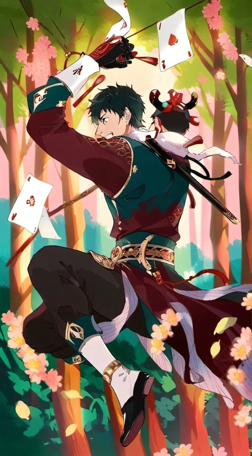 ai character: heros  background