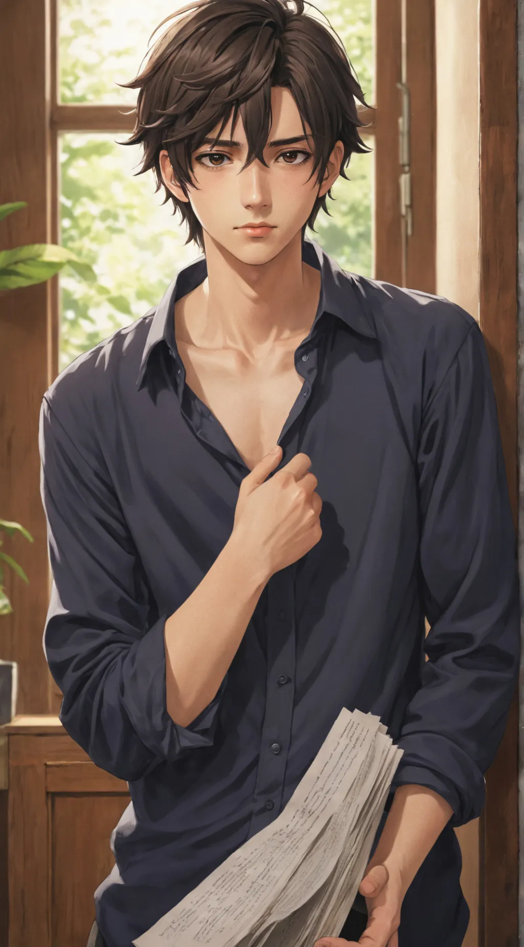 ai character: Tall, Hot Rival background