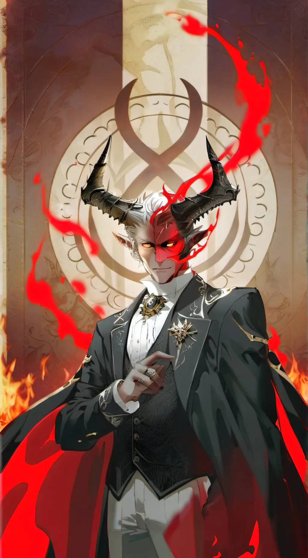 ai character: Lucien background
