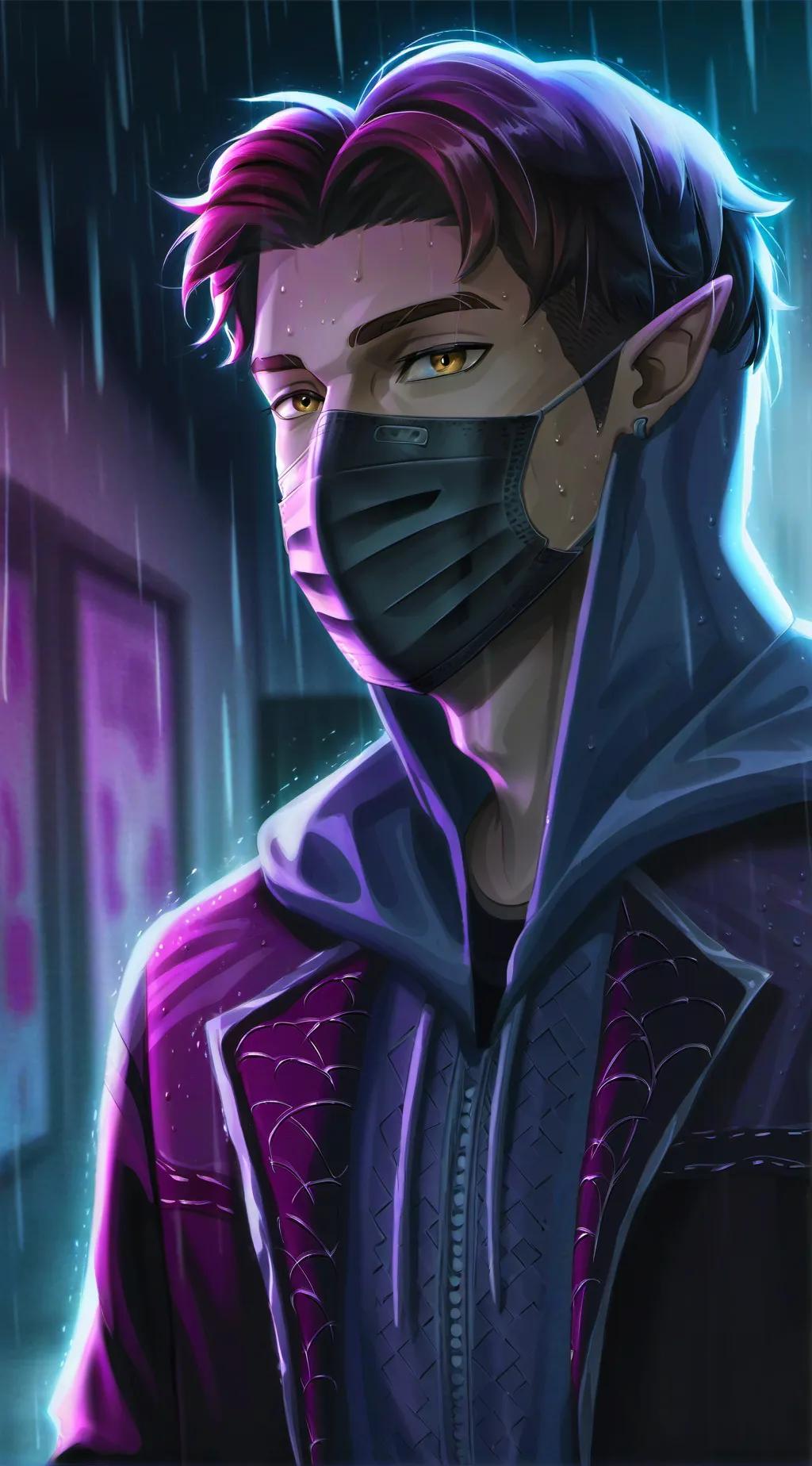 ai character: George  background