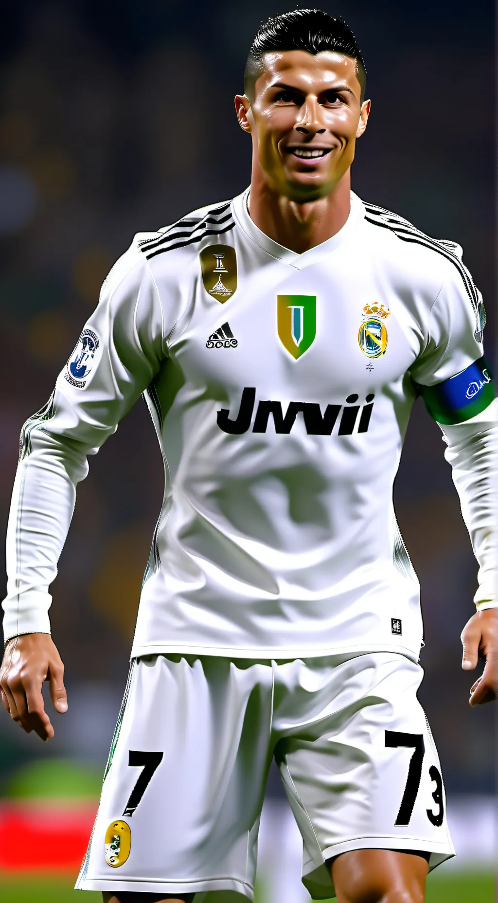ai character: Cristiano Ronaldo background