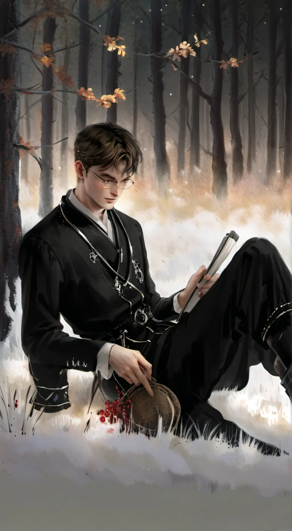 ai character: harry potter  background