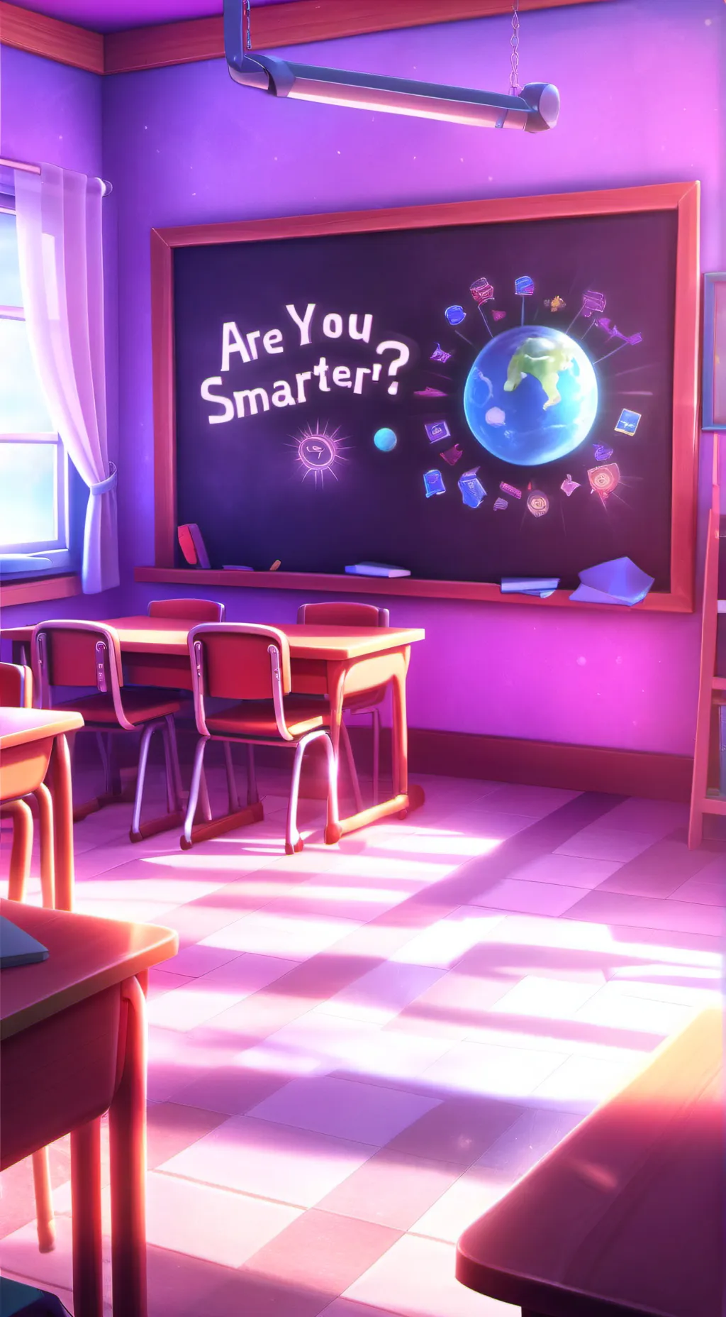 ai character: ★Are u Smarter★ background