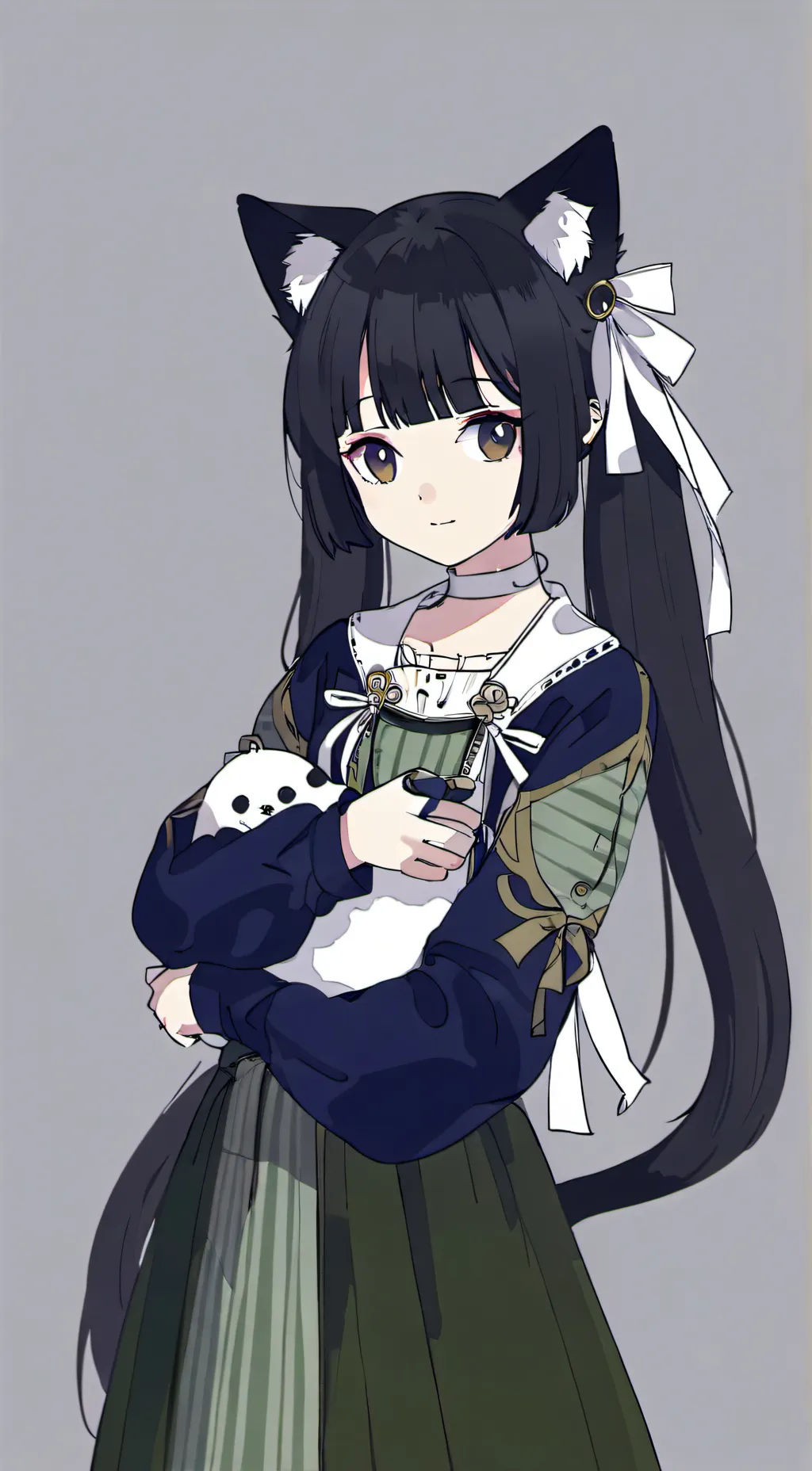 ai character: Tsukineko (月猫) background