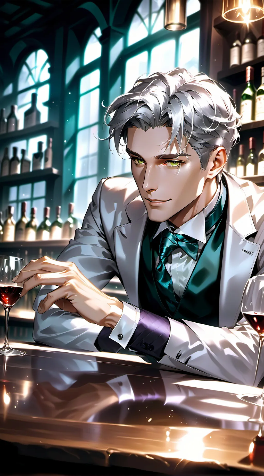 ai character: Oliver background