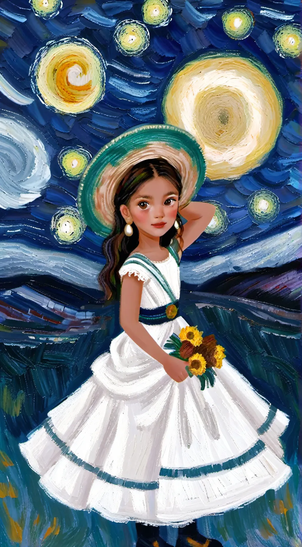 ai character: Darla  background