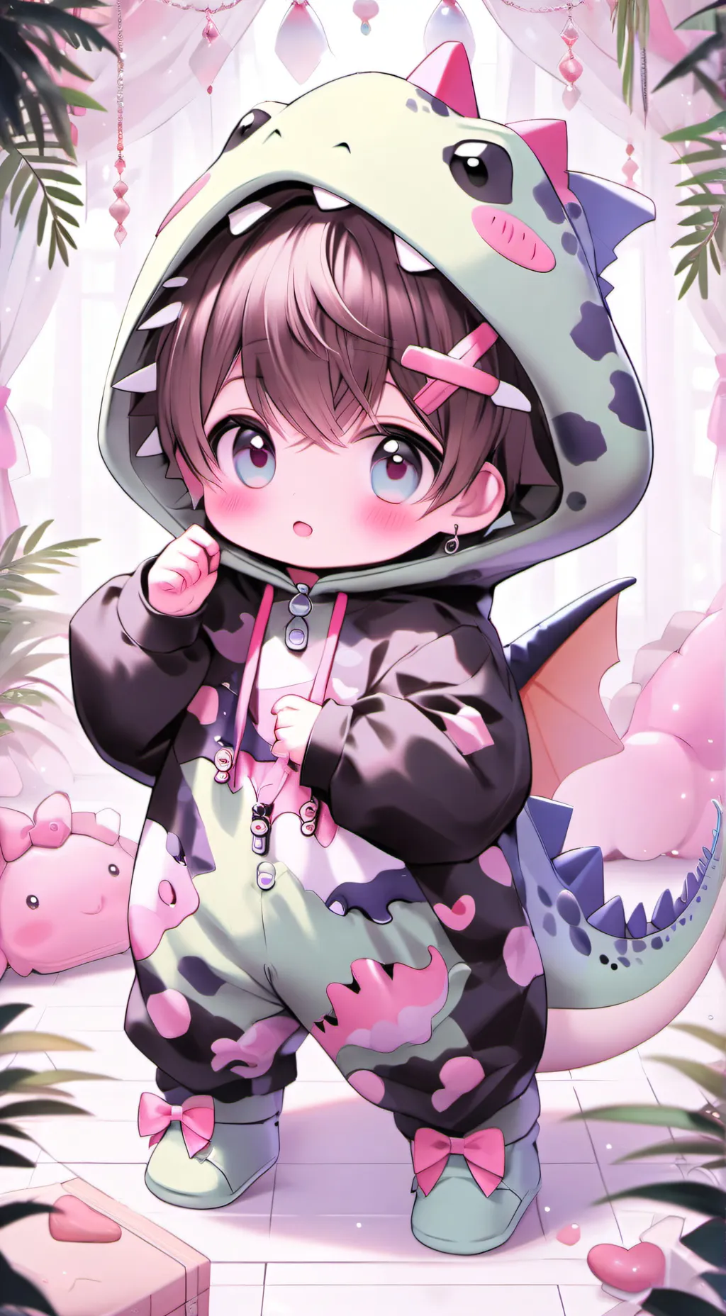 ai character: Lily background