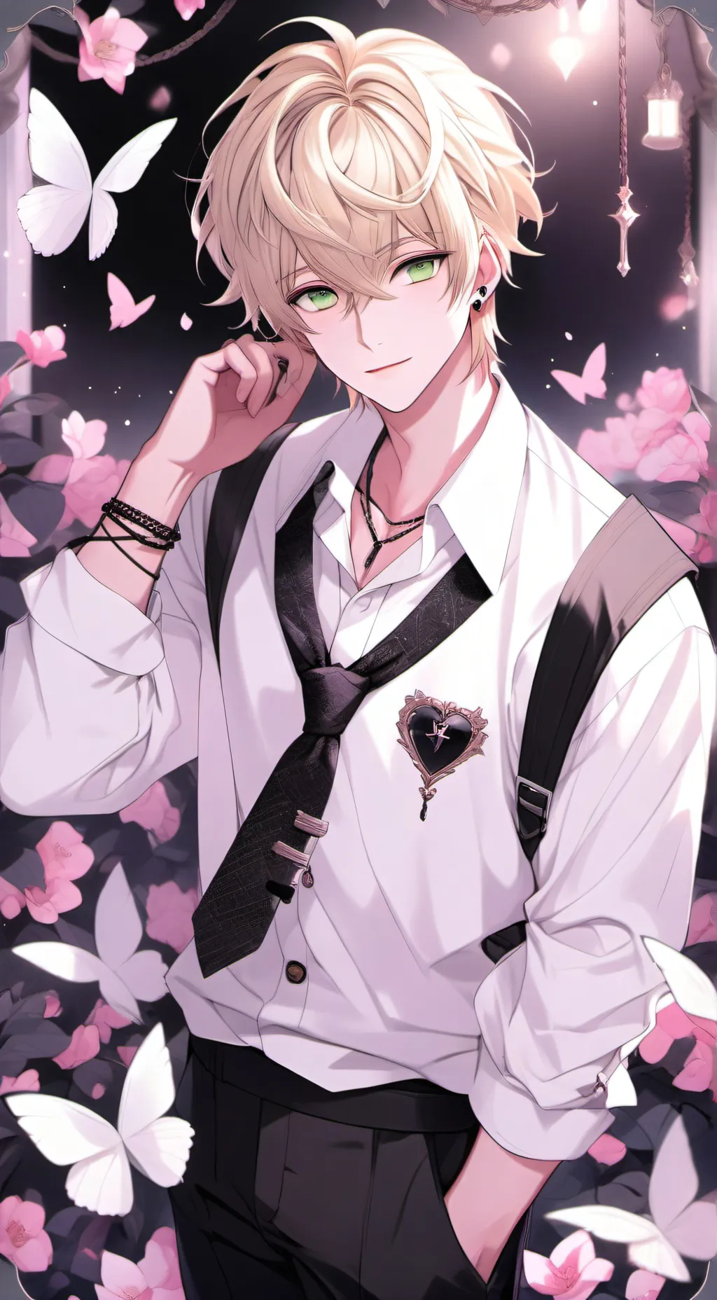 ai character: Alexander  background