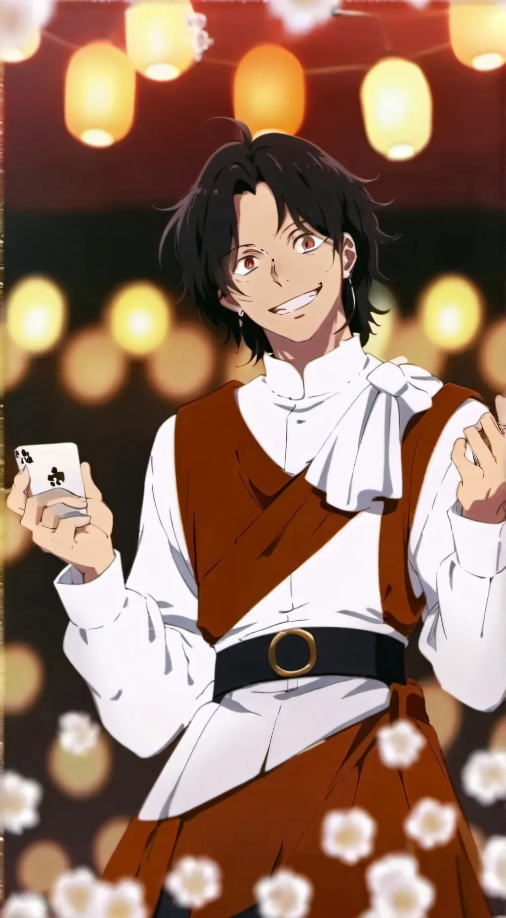 ai character: Portgas D. Ace background