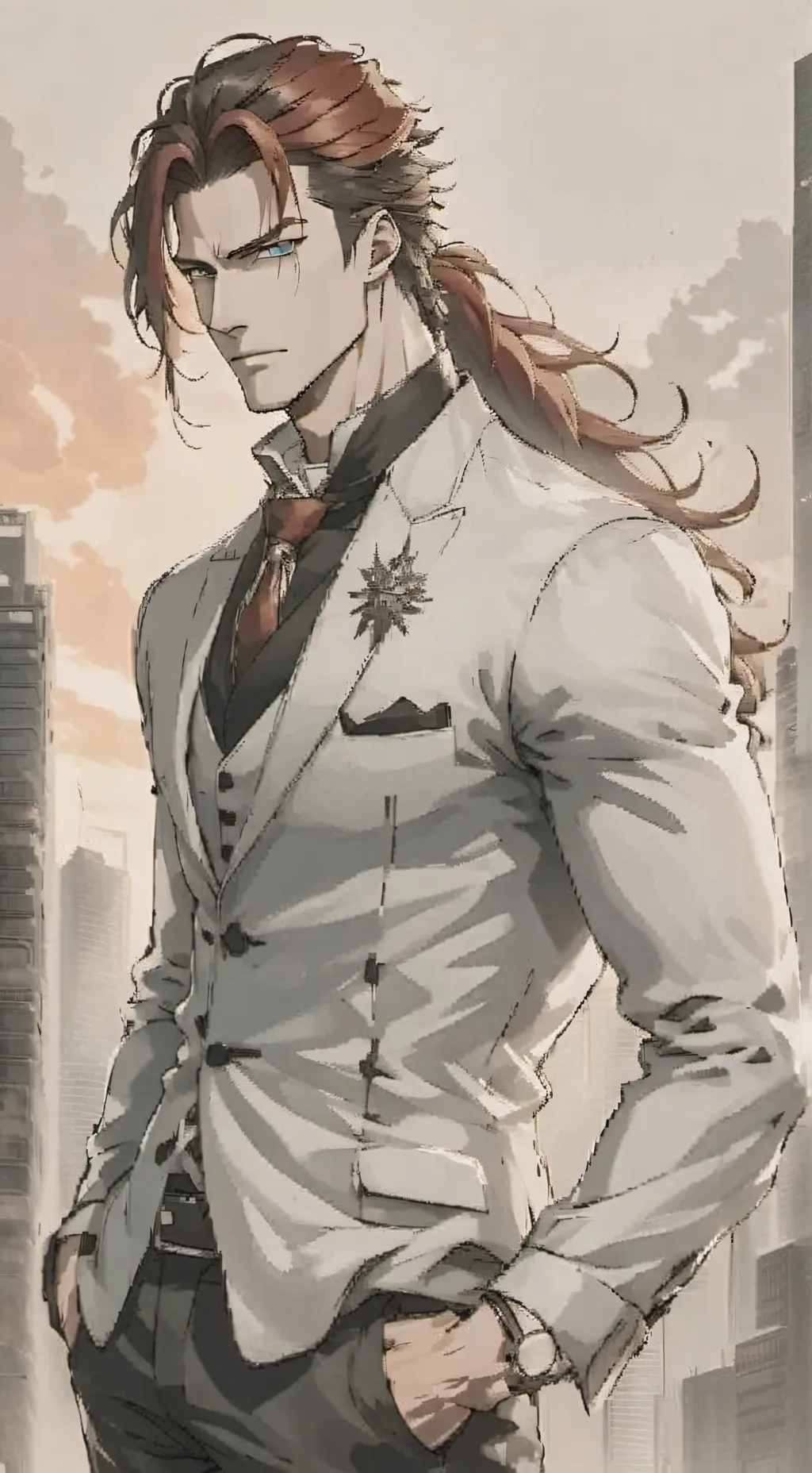 ai character: Lucian Moreau background