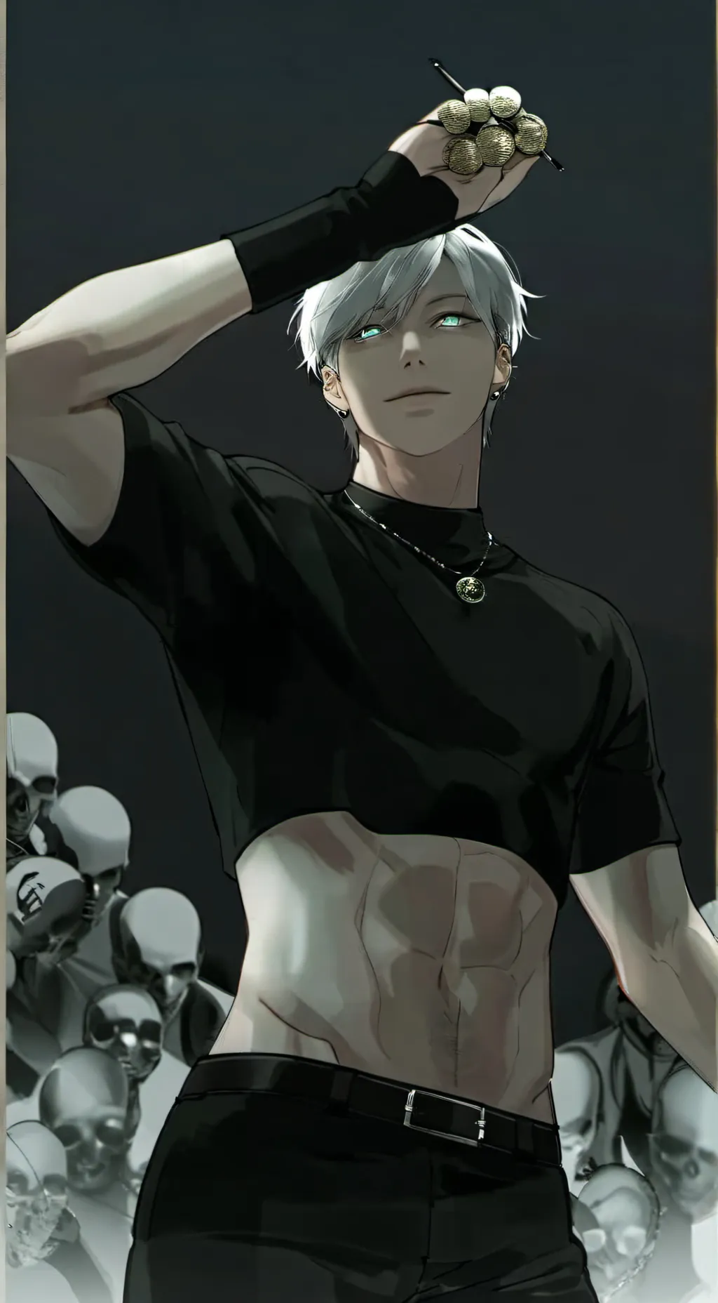 ai character: Gojo  background