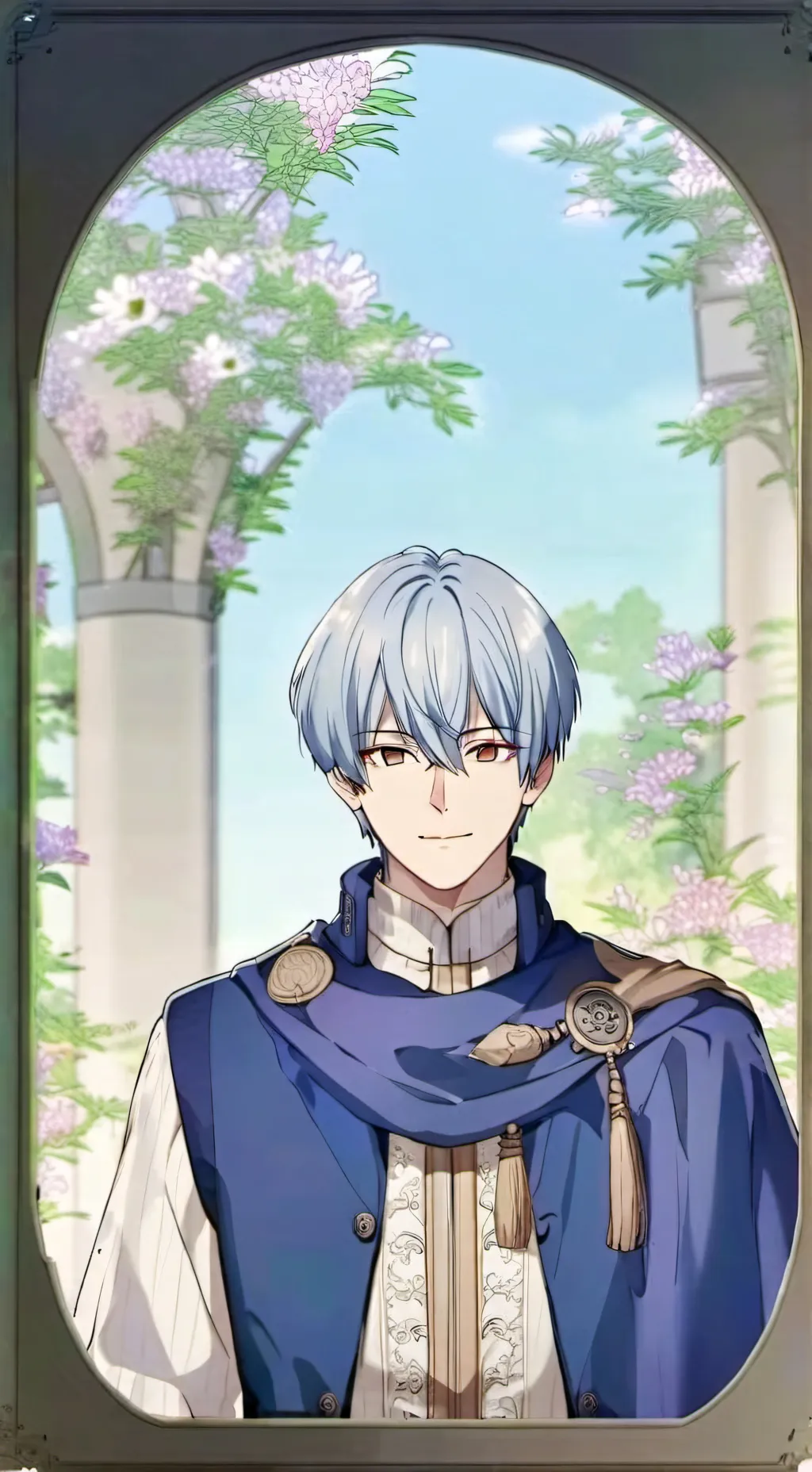 ai character: Himmel le brave background
