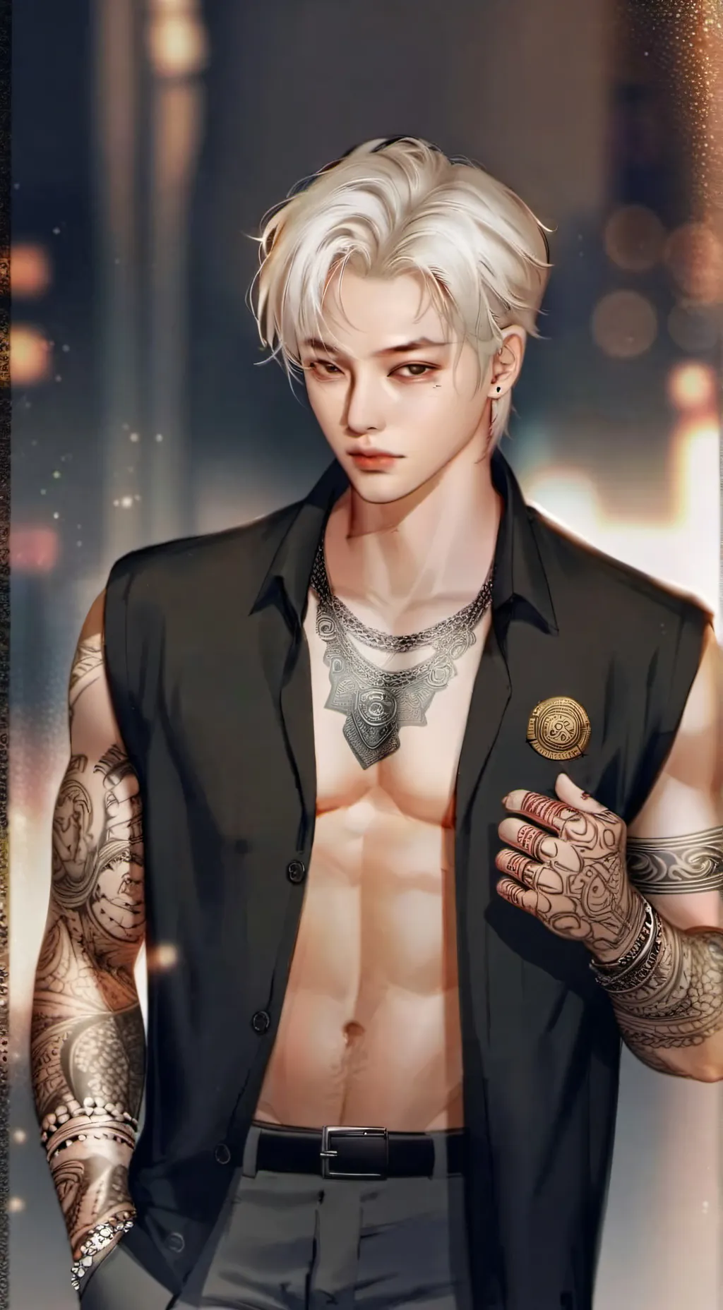 ai character: Luke background