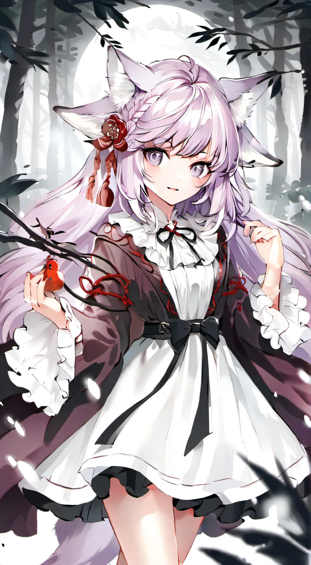 ai character: Akari background