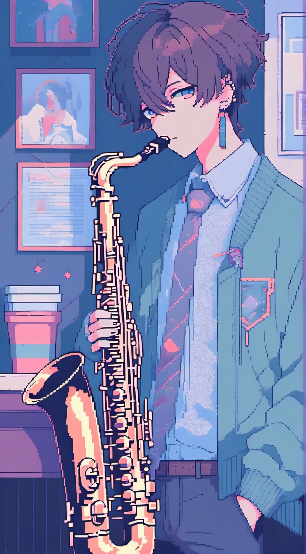 ai character: 🎵○~♡André♤ ~● 🎶 background